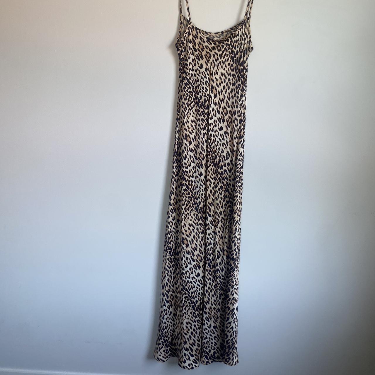 Bec & Bridge Leopard Print Dress - Depop