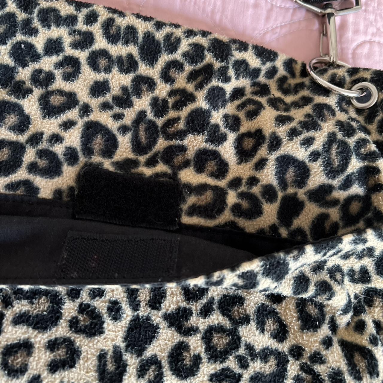 Crossbody cheetah print bag Very soft and has... - Depop