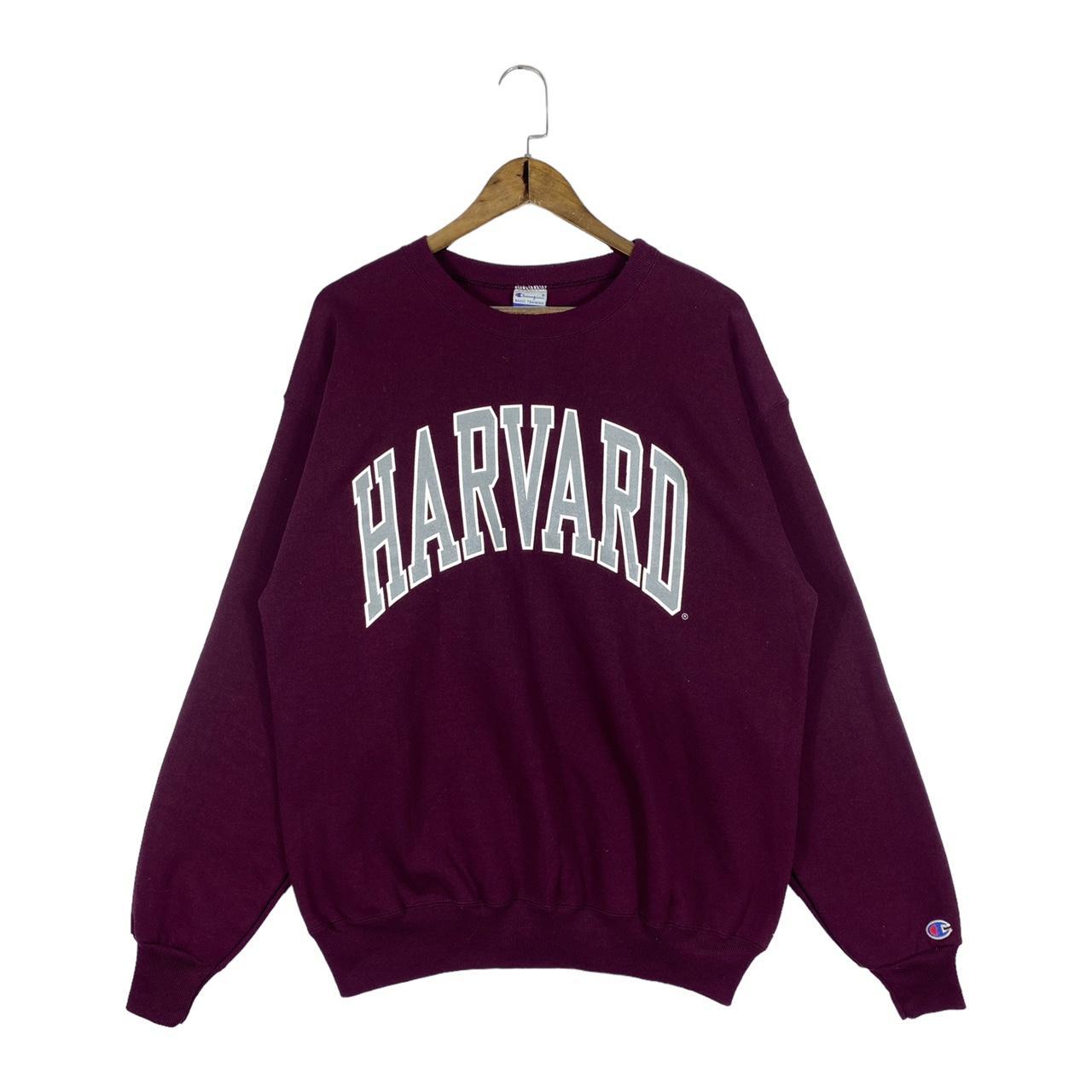 Vintage 90s Champion Harvard University Sweatshirt Depop