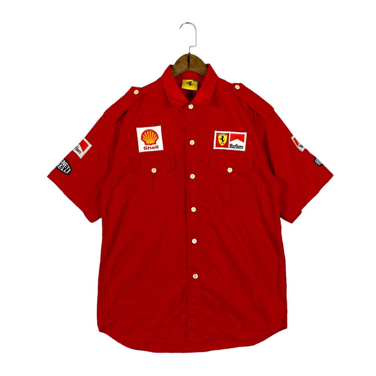 Ferrari button hotsell down shirt