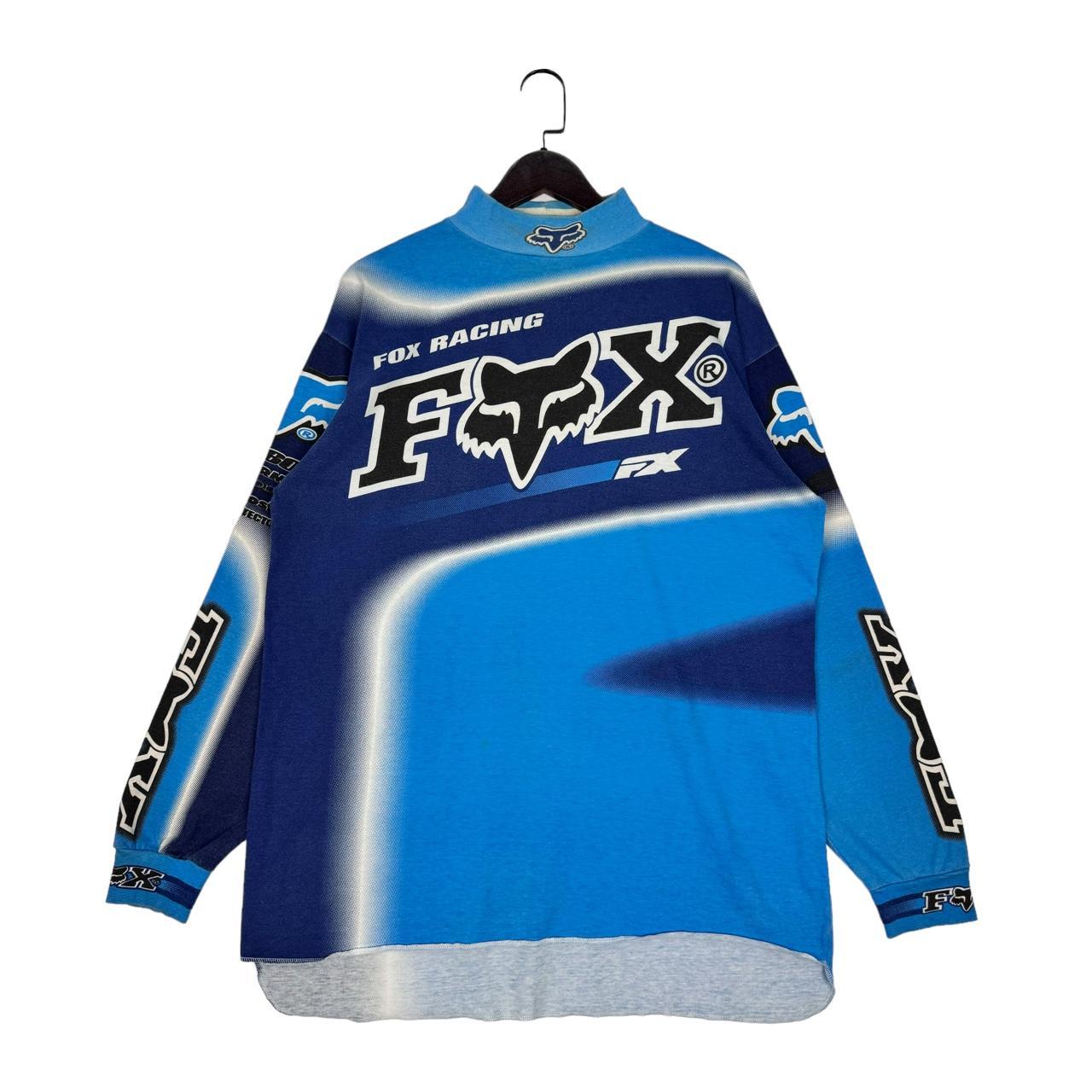Vintage 1997 Fox Racing Motocross Jersey PLEASE | Depop