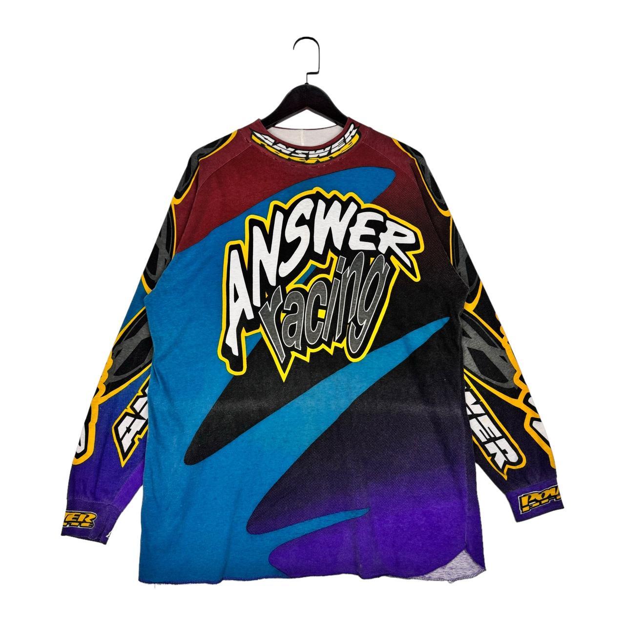Vintage 1994 Answer Racing Motocross Jersey PLEASE | Depop