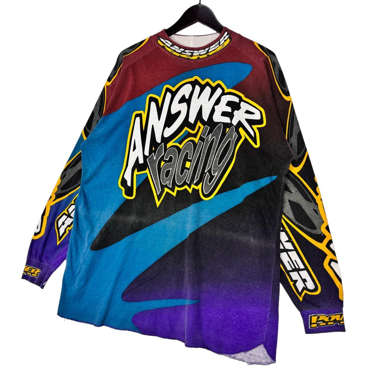 Vintage 1994 Answer Racing Motocross Jersey PLEASE | Depop