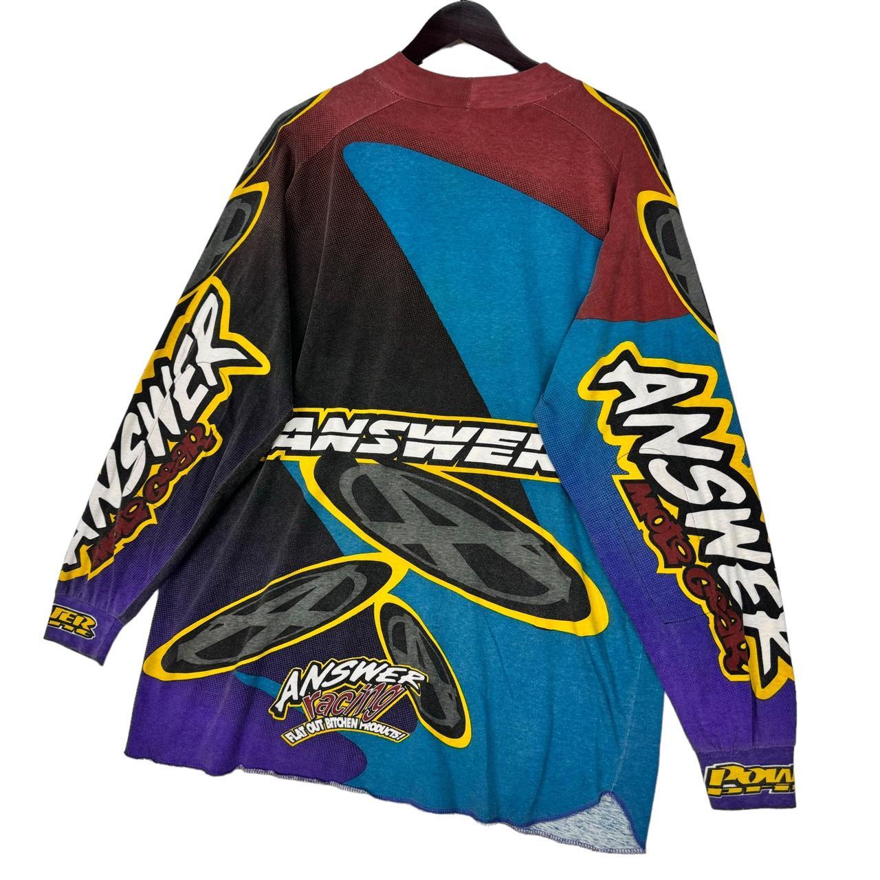 Vintage 1994 Answer Racing Motocross Jersey PLEASE | Depop