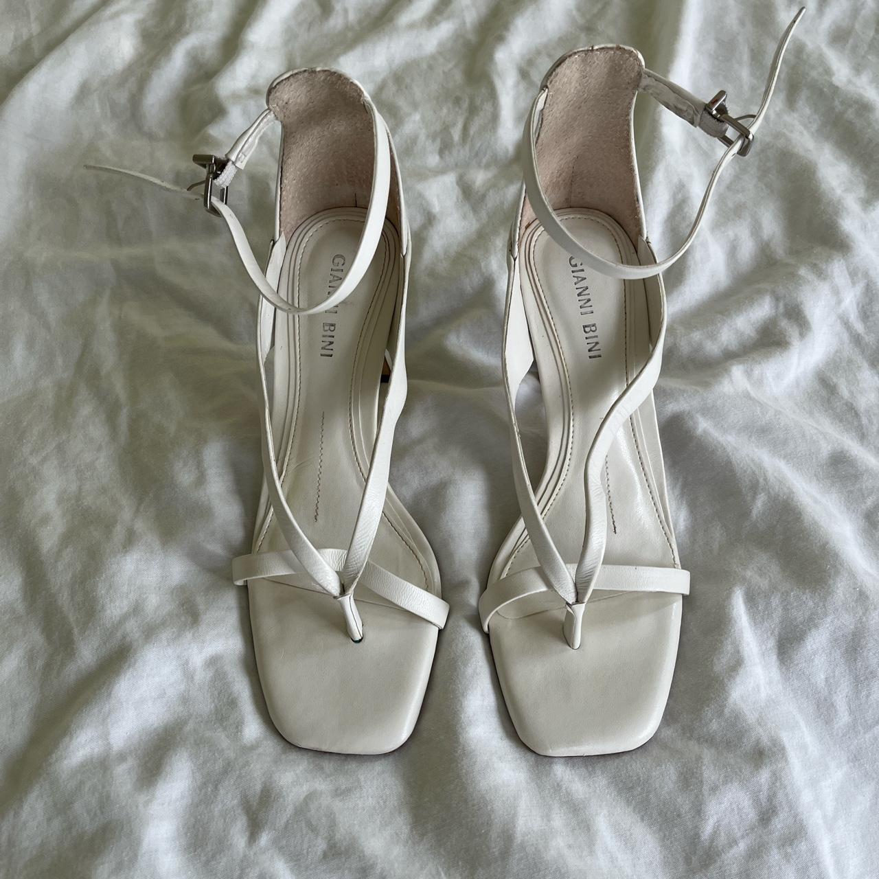 Gianni bini white heels online