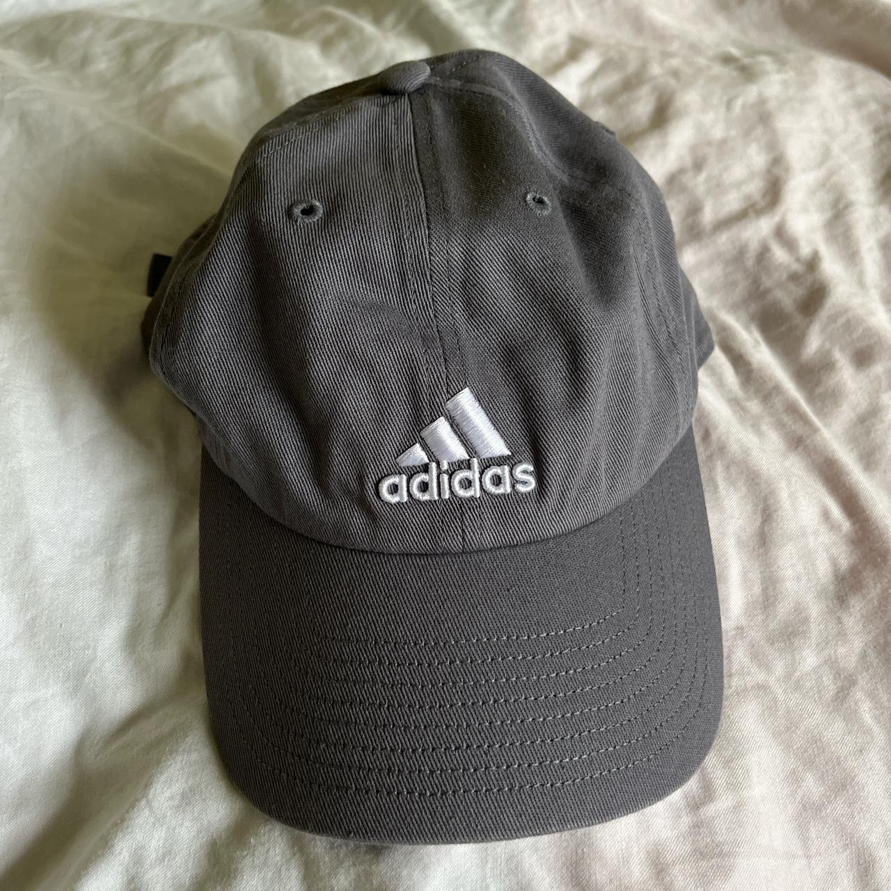 Adidas hat Grey color Hashtags used are just for... Depop