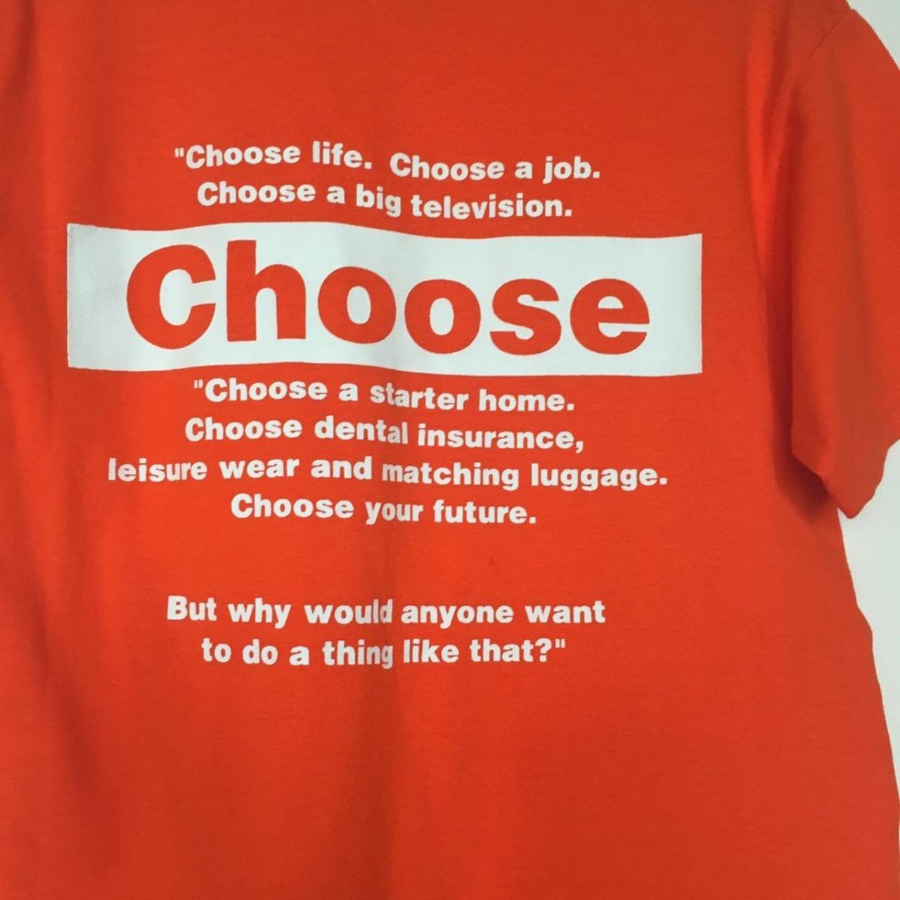 trainspotting choose life shirt