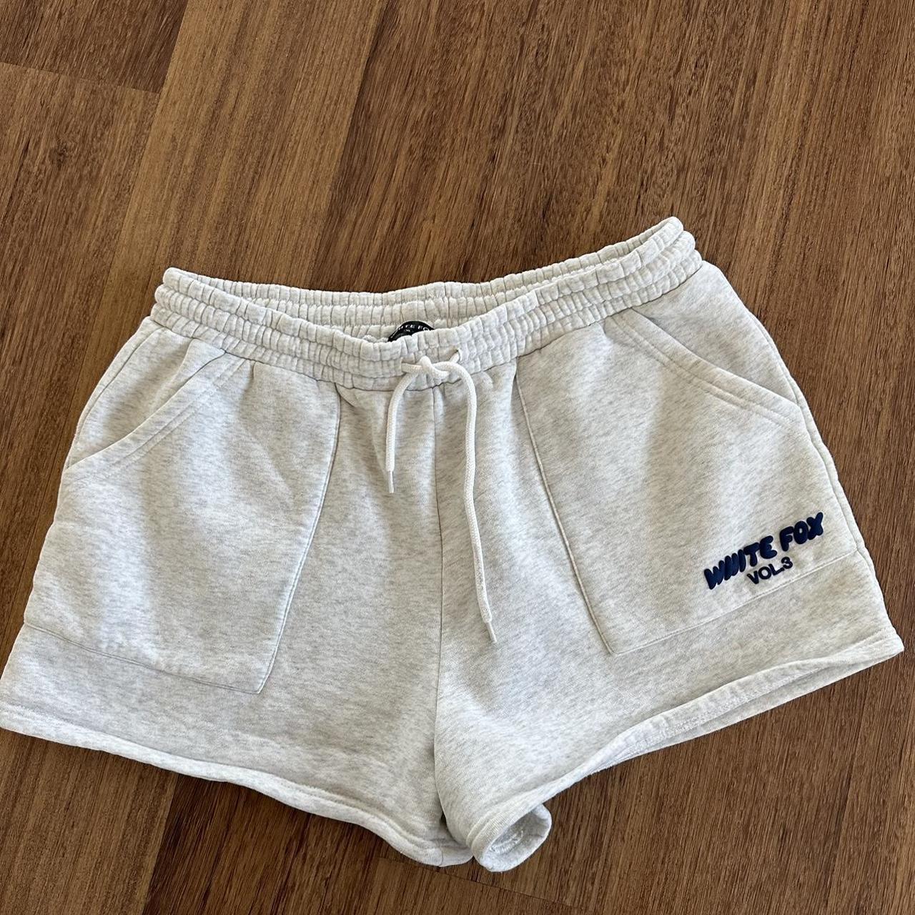 White Fox Volume Shorts In Size XL Selling For My Depop