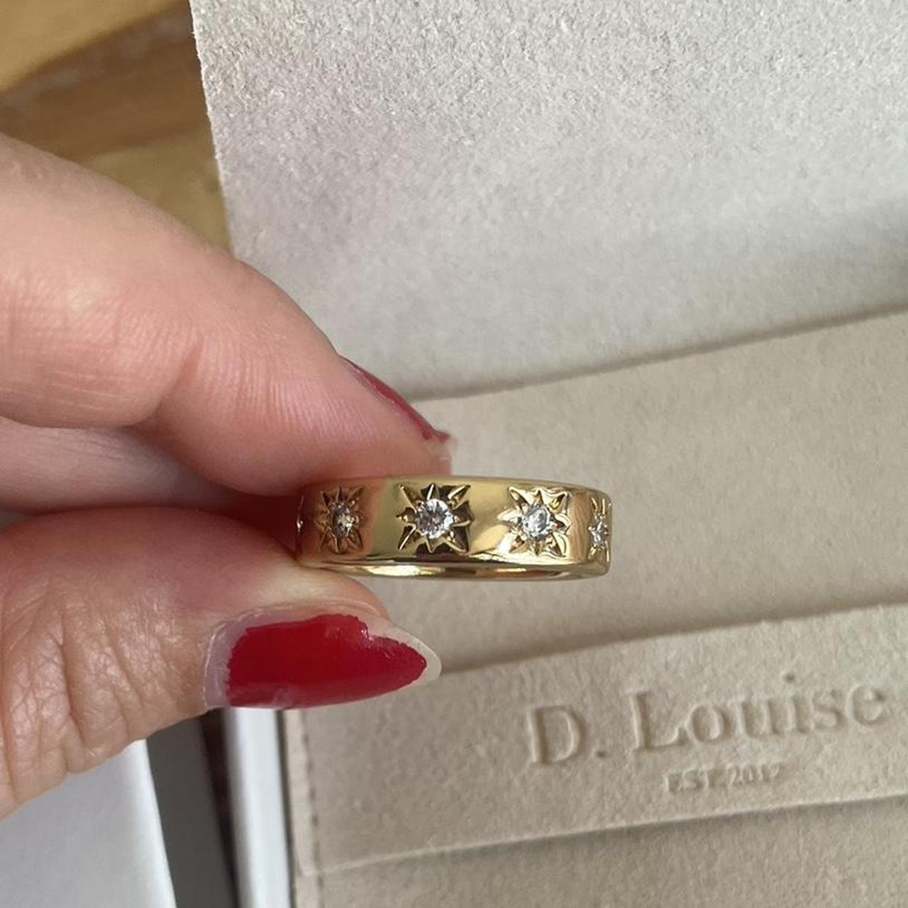 D Louise gold ring ✨✨ US size 8 Never worn, just - Depop