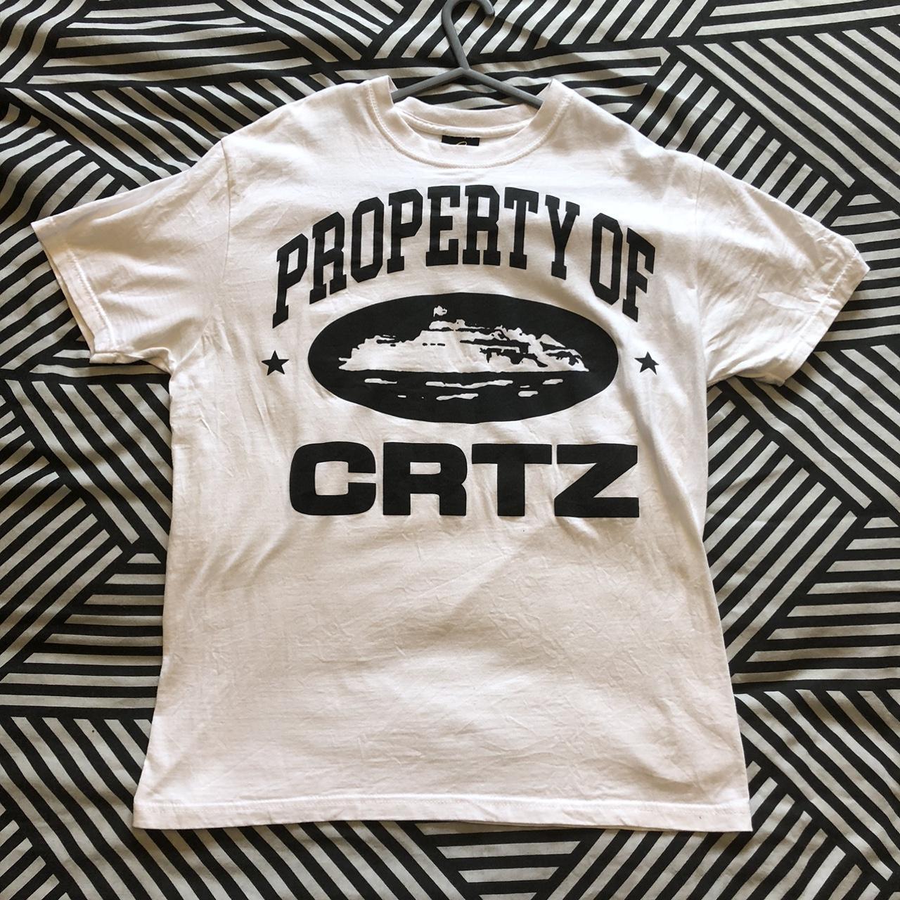 Corteiz property of CRTZ t shirt tee Size medium... - Depop