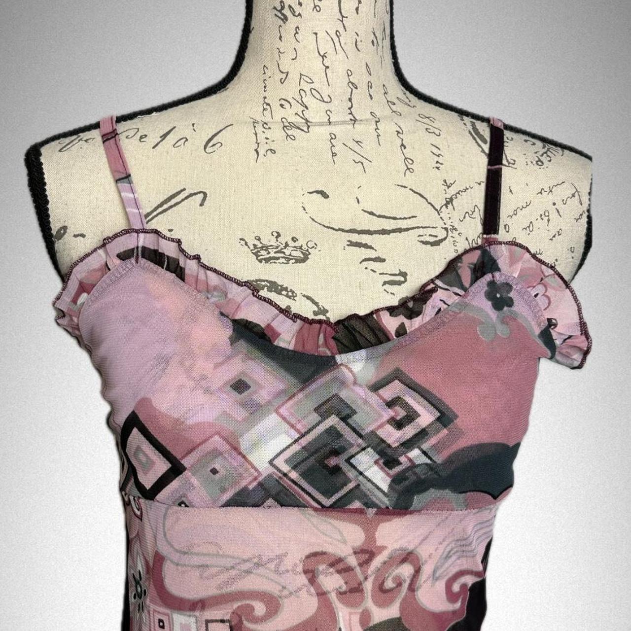 Cache Women's Dress - Pink/Multi - 2 – Cache Cach… - image 2