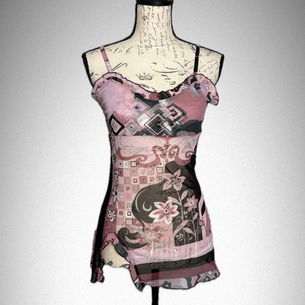 Cache Women's Dress - Pink/Multi - 2 – Cache Cach… - image 1