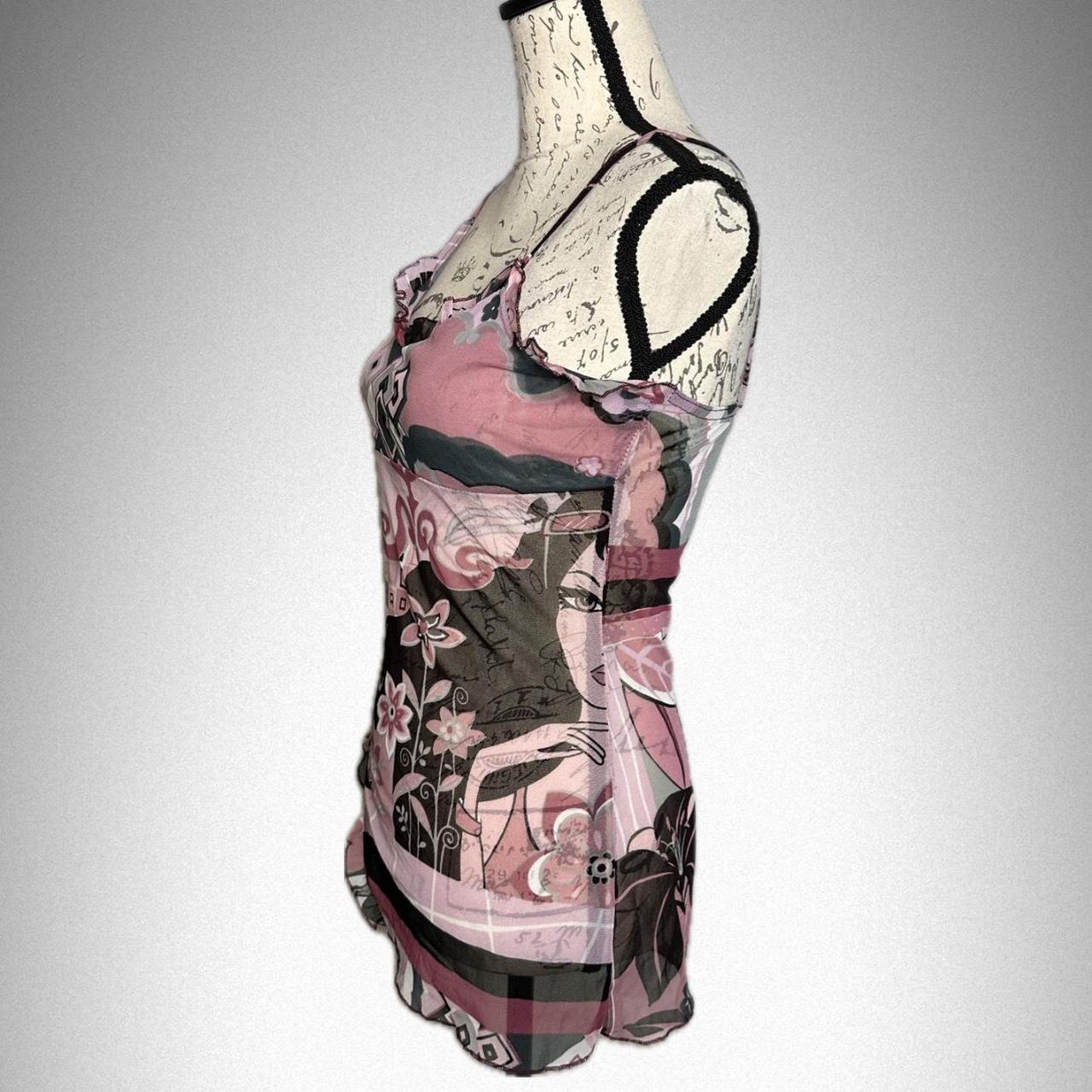 Cache Women's Dress - Pink/Multi - 2 – Cache Cach… - image 3