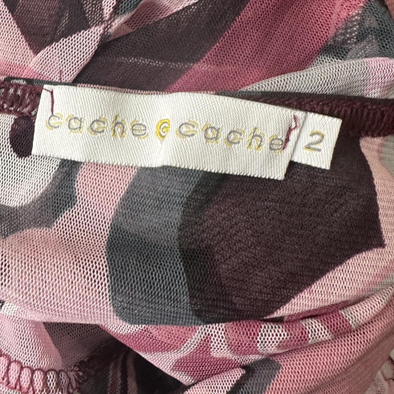 Cache Women's Dress - Pink/Multi - 2 – Cache Cach… - image 5