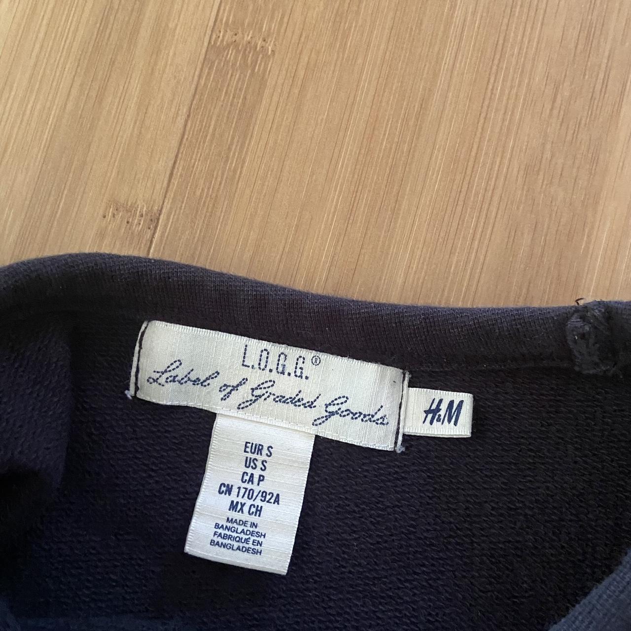 L.O.G.G LABEL OF GRADED GOODS x H&M GRAPHIC CREWNECK... - Depop