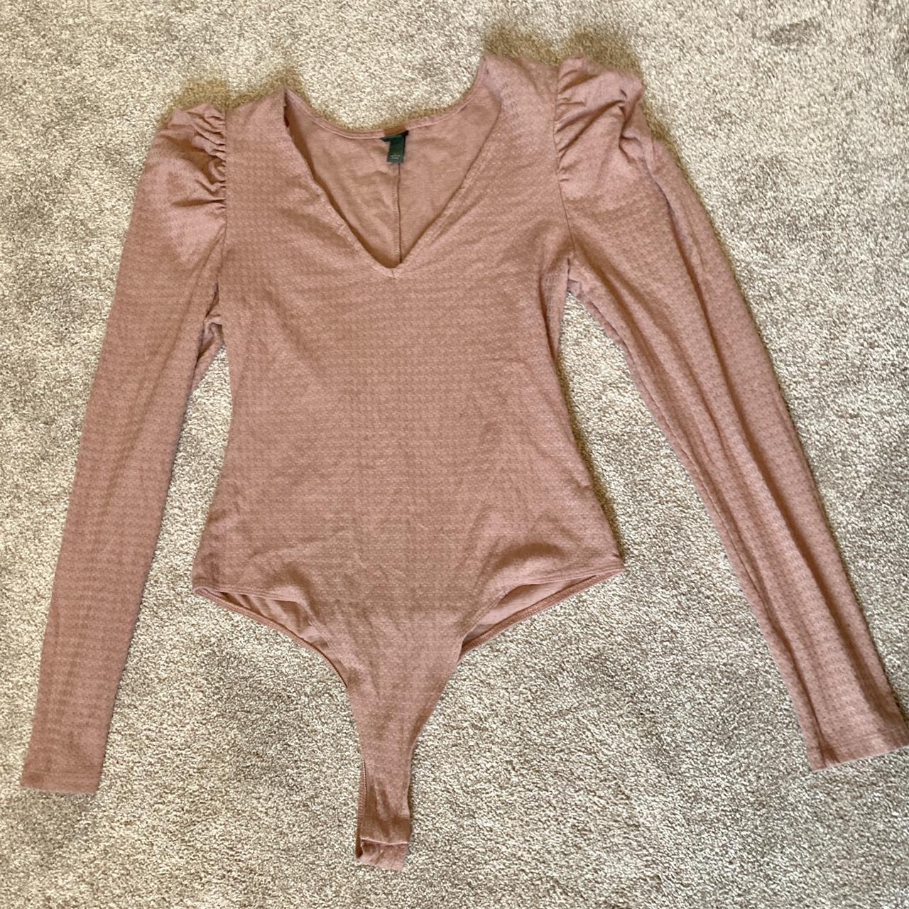 Blush best sale pink bodysuit