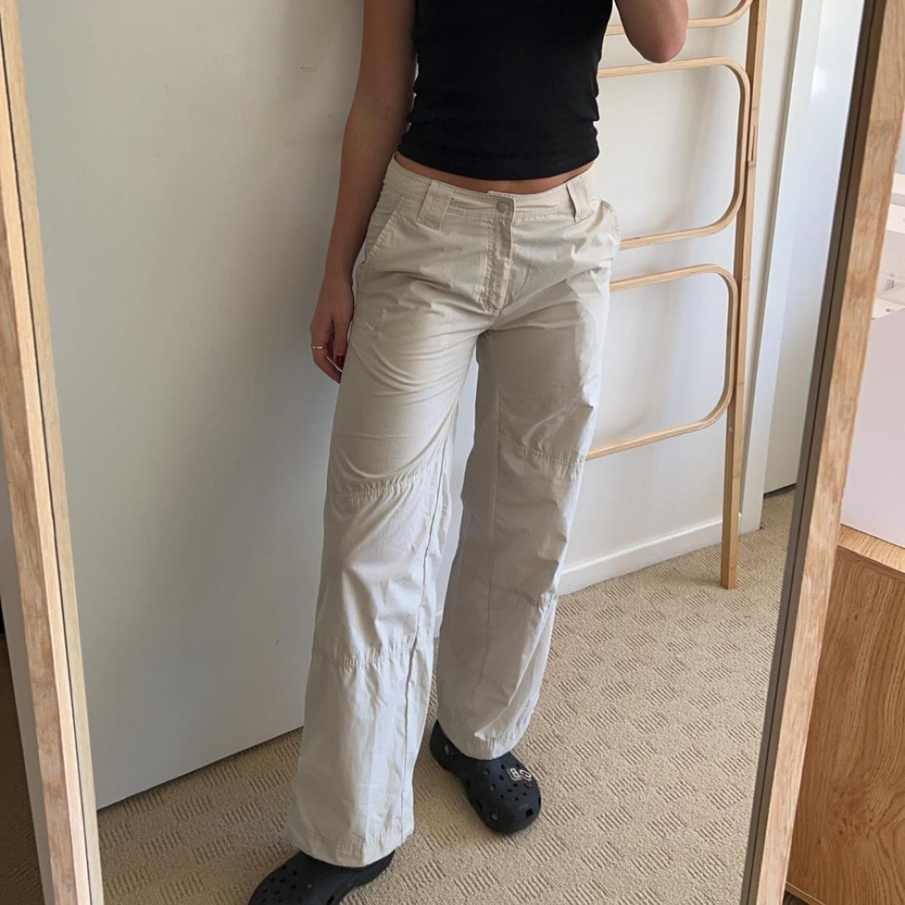 nike cream cargo pants