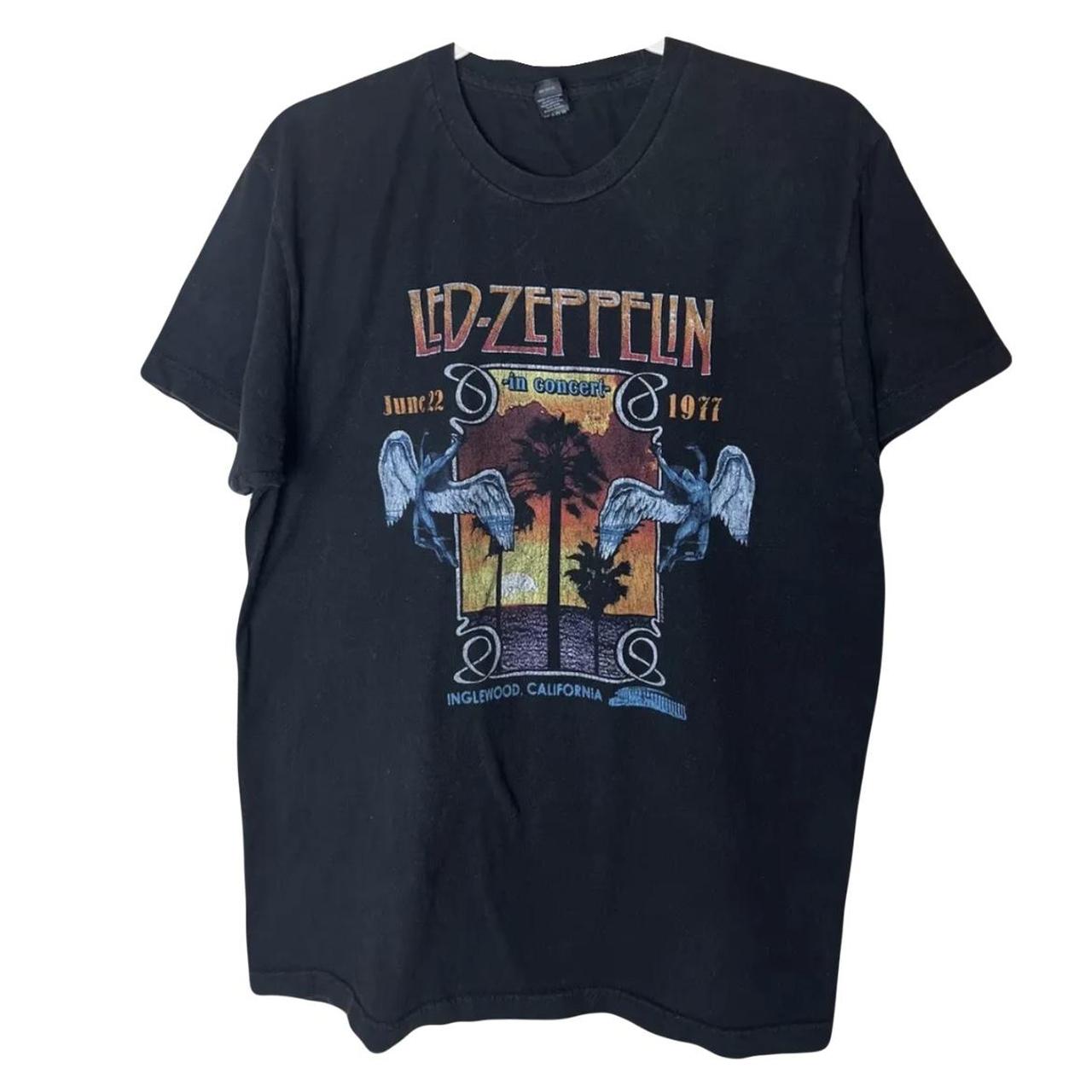 Maglietta Da Uomo Led Zeppelin - Eremita - Nero - RTLZETSBHER - Foto 7