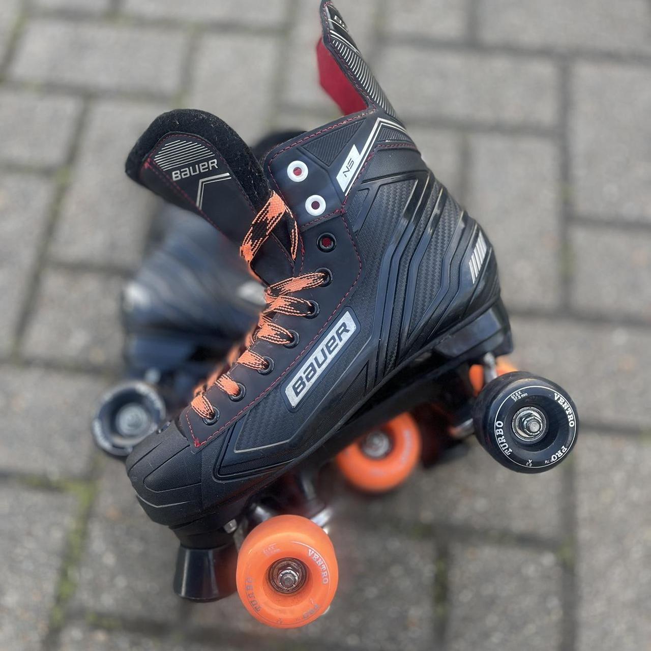 UK8 Bauer NS skates Quads custom built Rollerskates... Depop