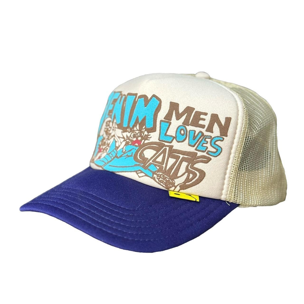 帽子 kapital vintage used design hat KAPITAL Denim Hat The Old Man and the Sea Cap Rare Good condition