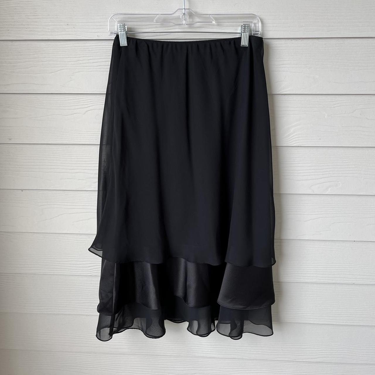 Vintage Alex Evenings Midi Skirt In excellent... - Depop