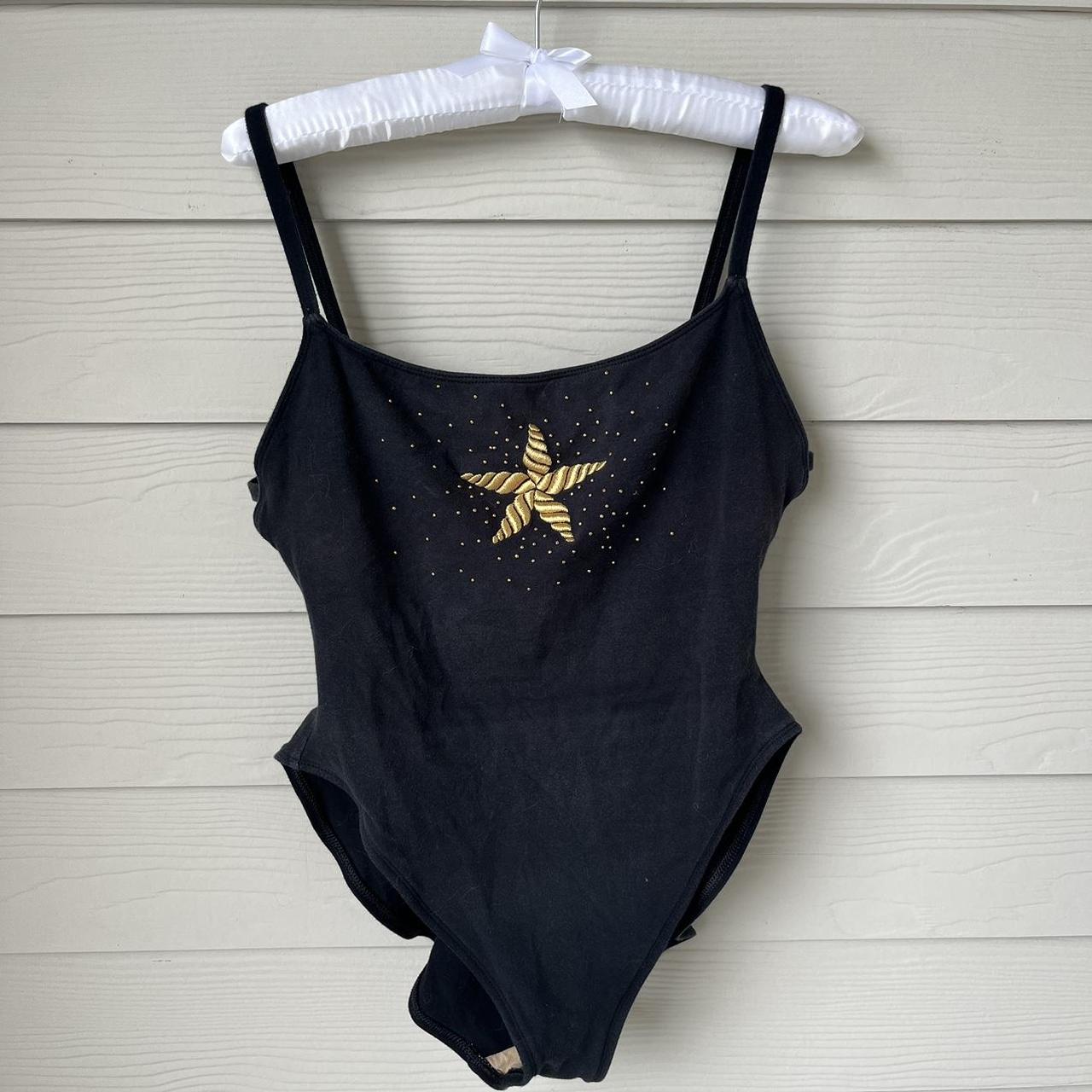 La Blanca Women's Gold and Black Bodysuit
