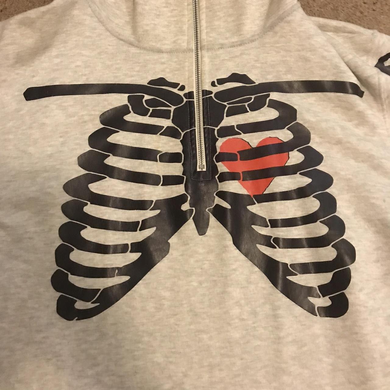 PSーLOVE SADBOYS GEAR / Love Useless Skeleton 003 full zip-up | Depop