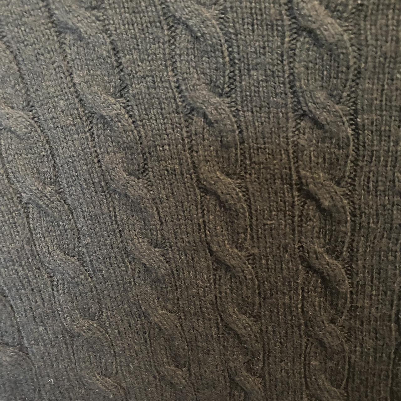 Brandy Melville knitted sweater in forest green, no... Depop