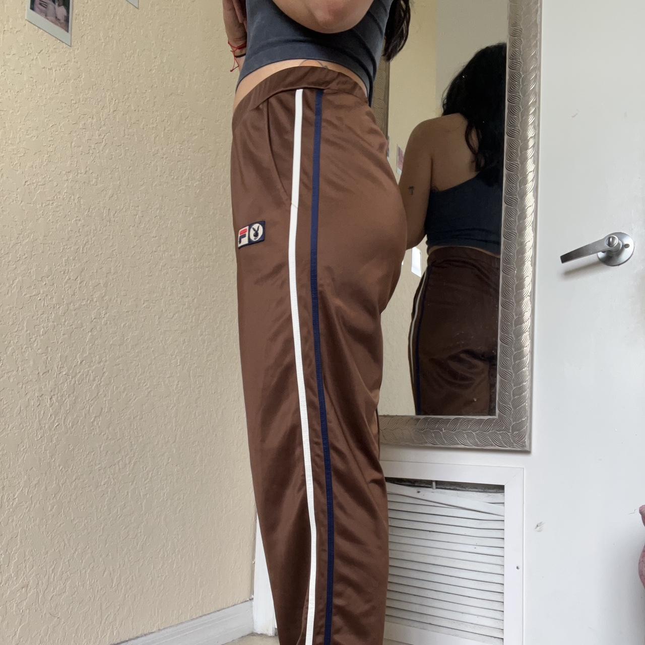 Fila tracksuit womens brown outlet