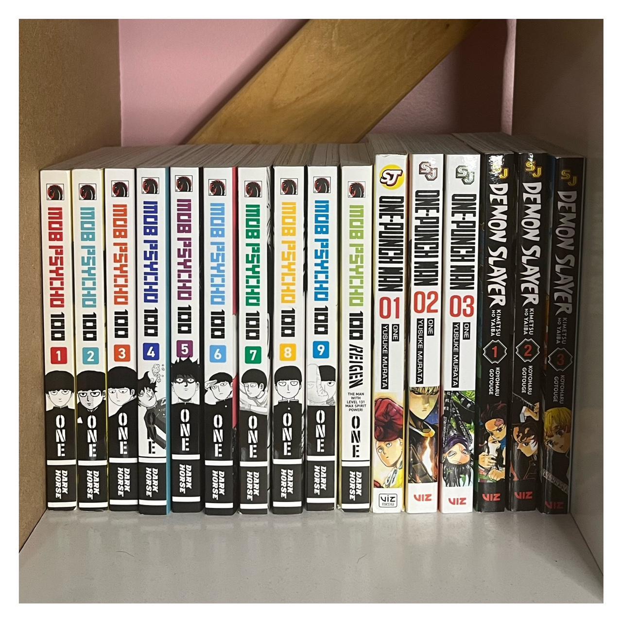 manga lot • each manga is $8 • all manga is in... - Depop