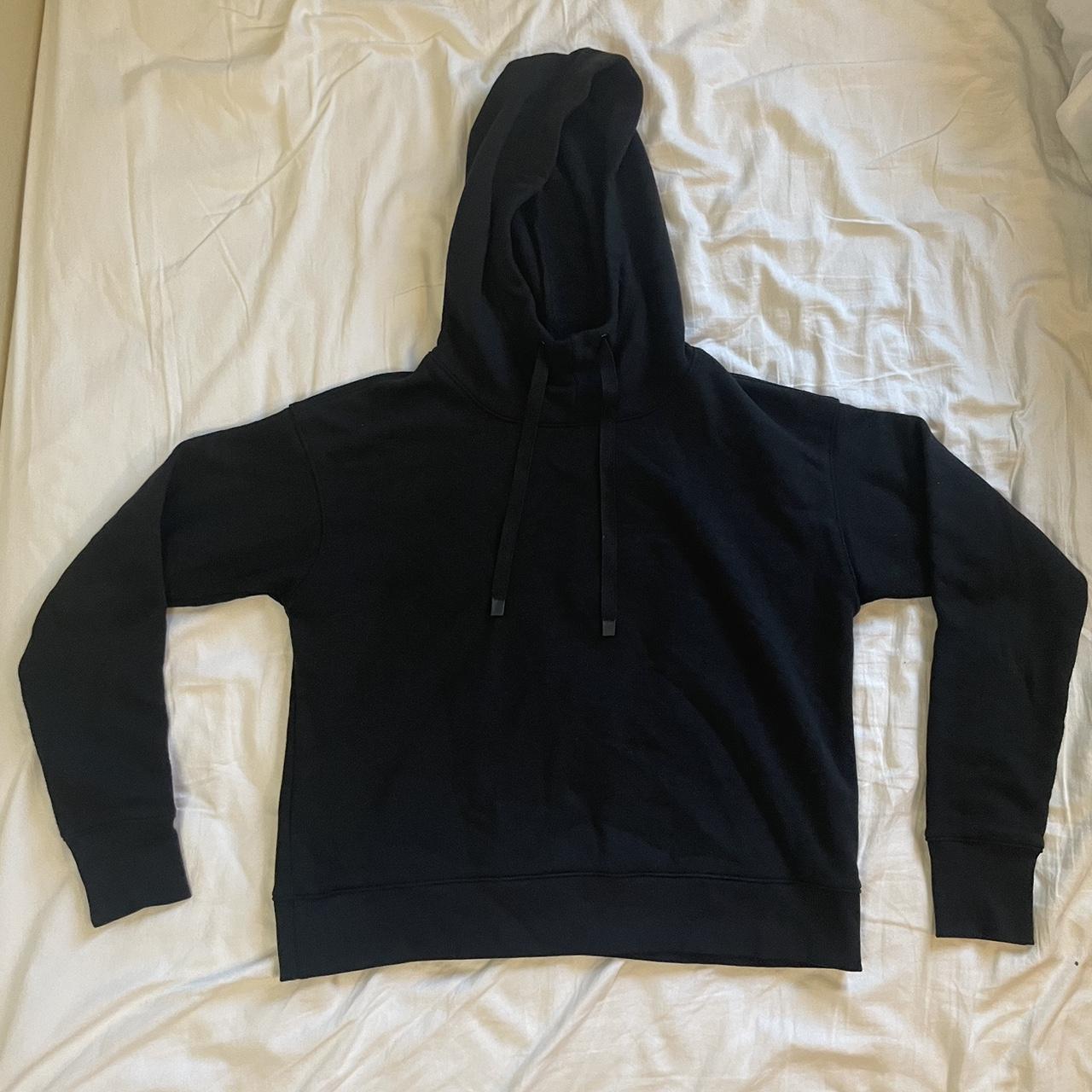 * XERSION BLACK HOODIE * -size small -soft & comfy... - Depop