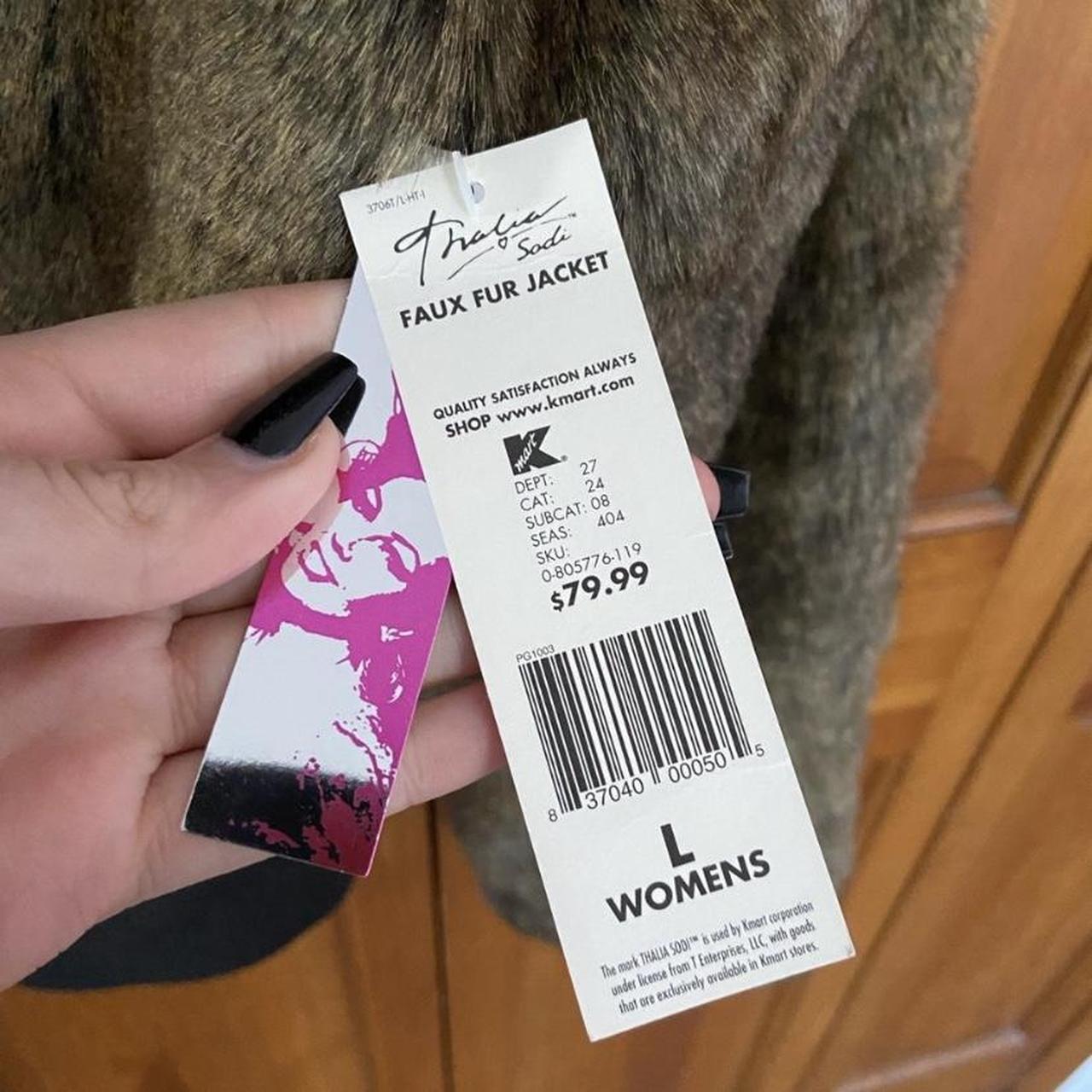 Kmart faux sale fur jacket