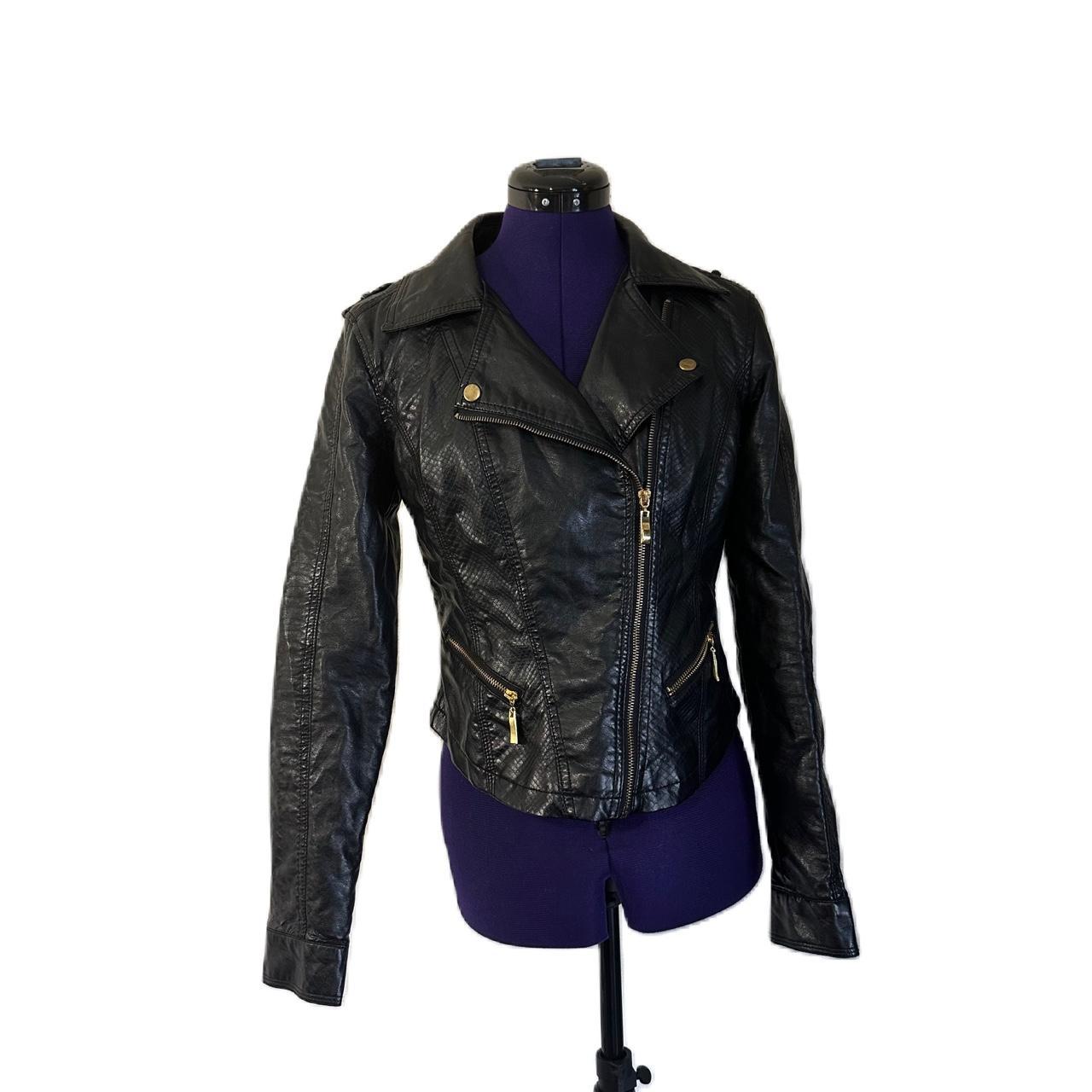 Bongo faux clearance leather jacket