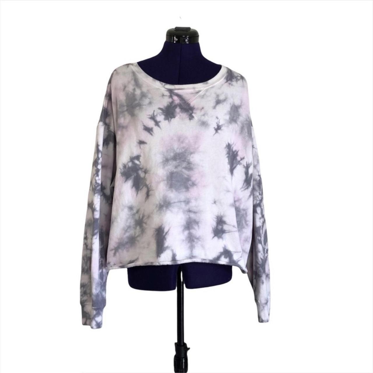 Grey sweater sales tie dye