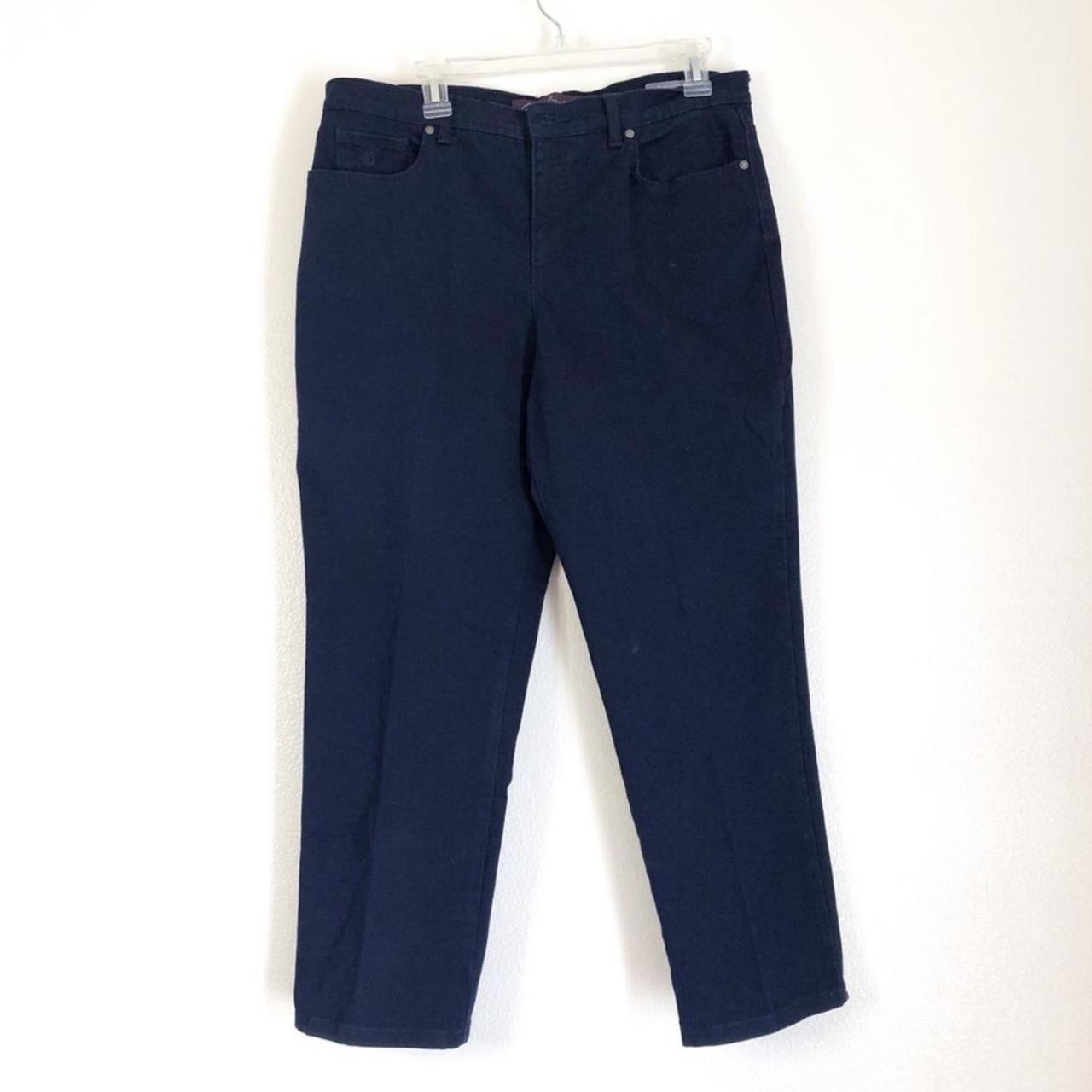 Gloria Vanderbilt Amanda Dark Wash Jeans