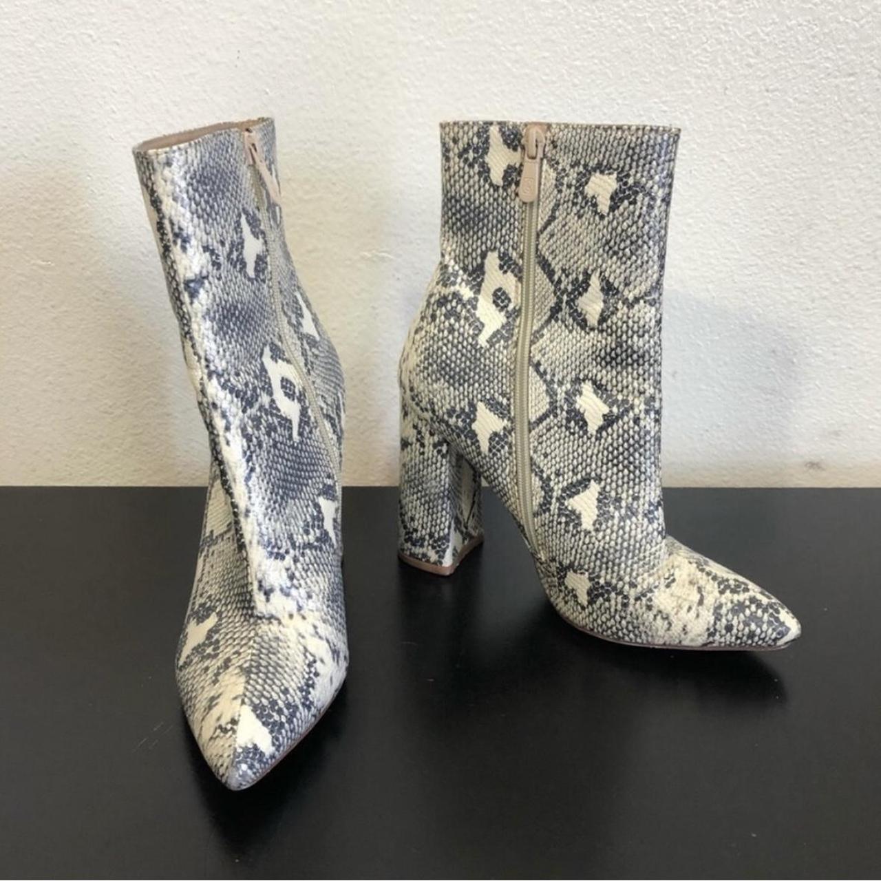 Snakeskin boots clearance pretty little thing