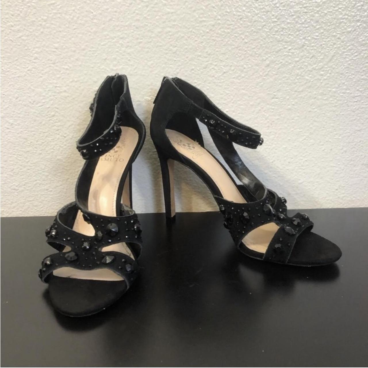 Vince camuto shoes black on sale heels