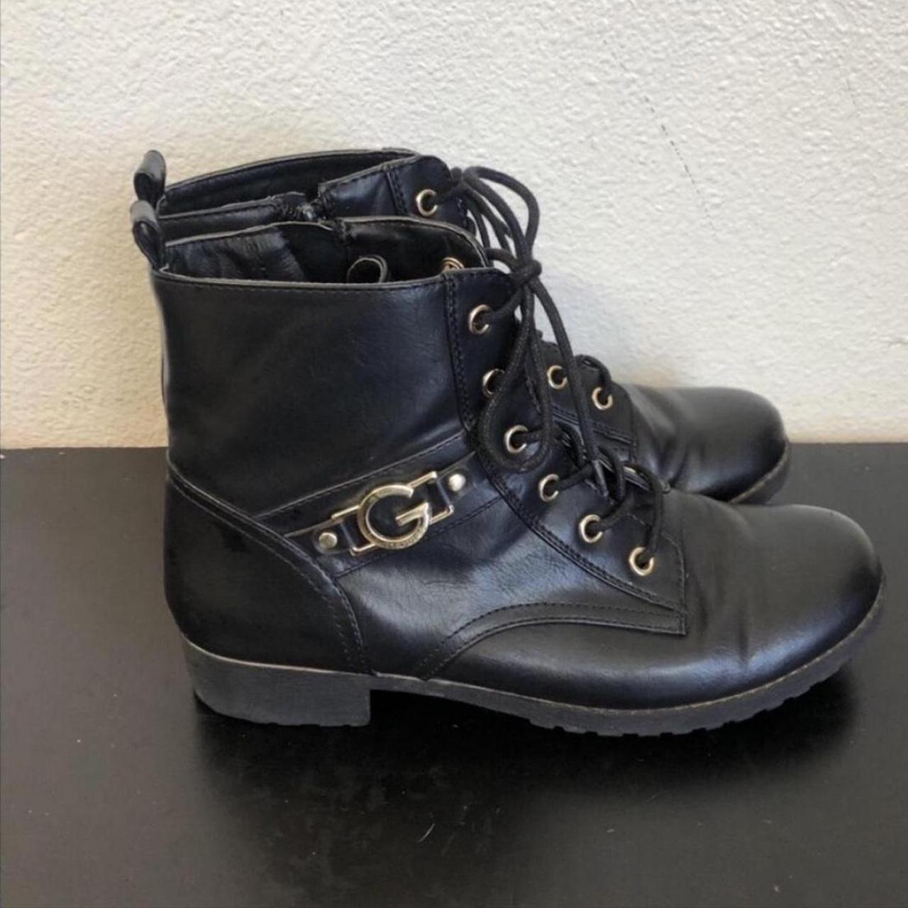 G by guess lace up boots deals