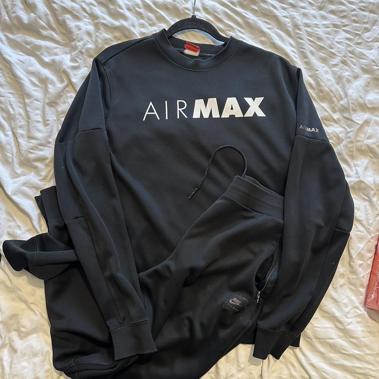 Black air max jumper best sale