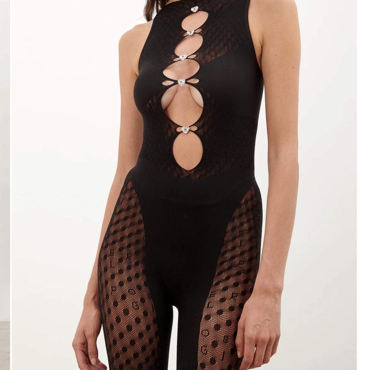 Selling POSTER GIRL JETTA JUMPSUIT IN BLACK only... Depop