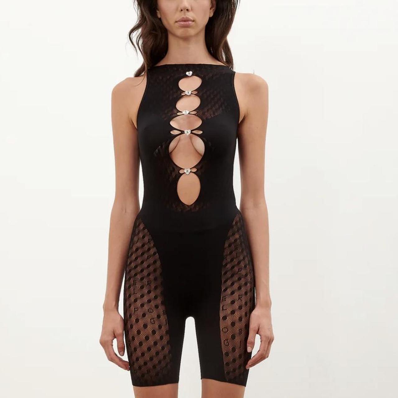 Selling POSTER GIRL JETTA JUMPSUIT IN BLACK only... Depop