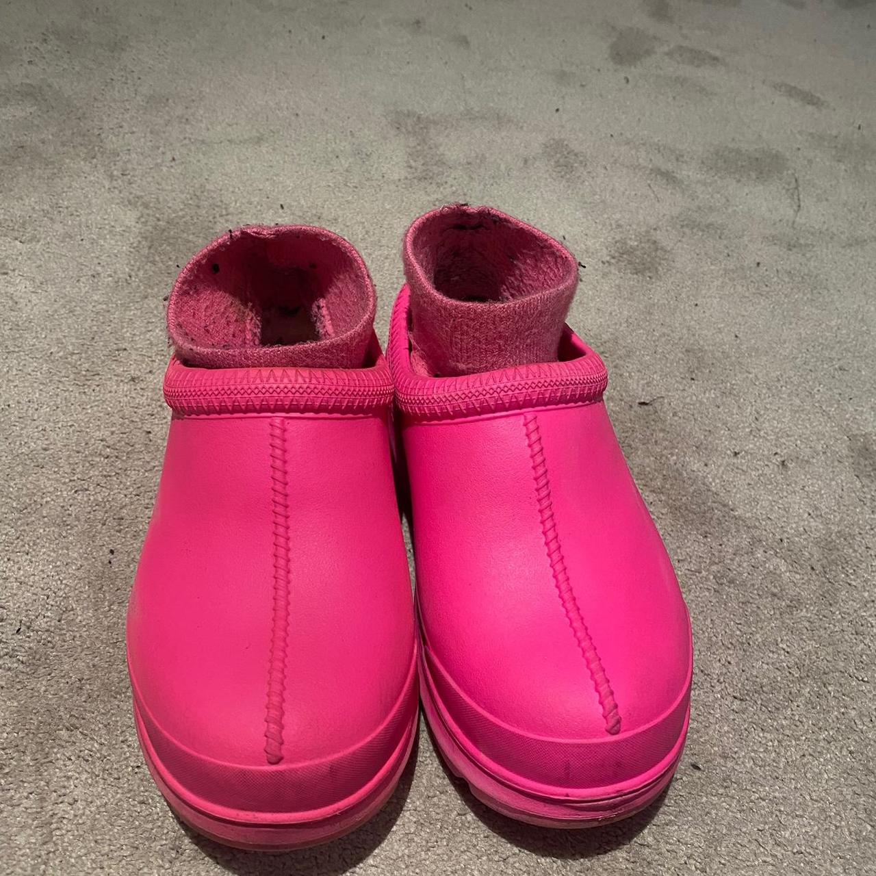 pink UGG Tasman boots/clogs. Tasman X. size 6 uk/39... - Depop