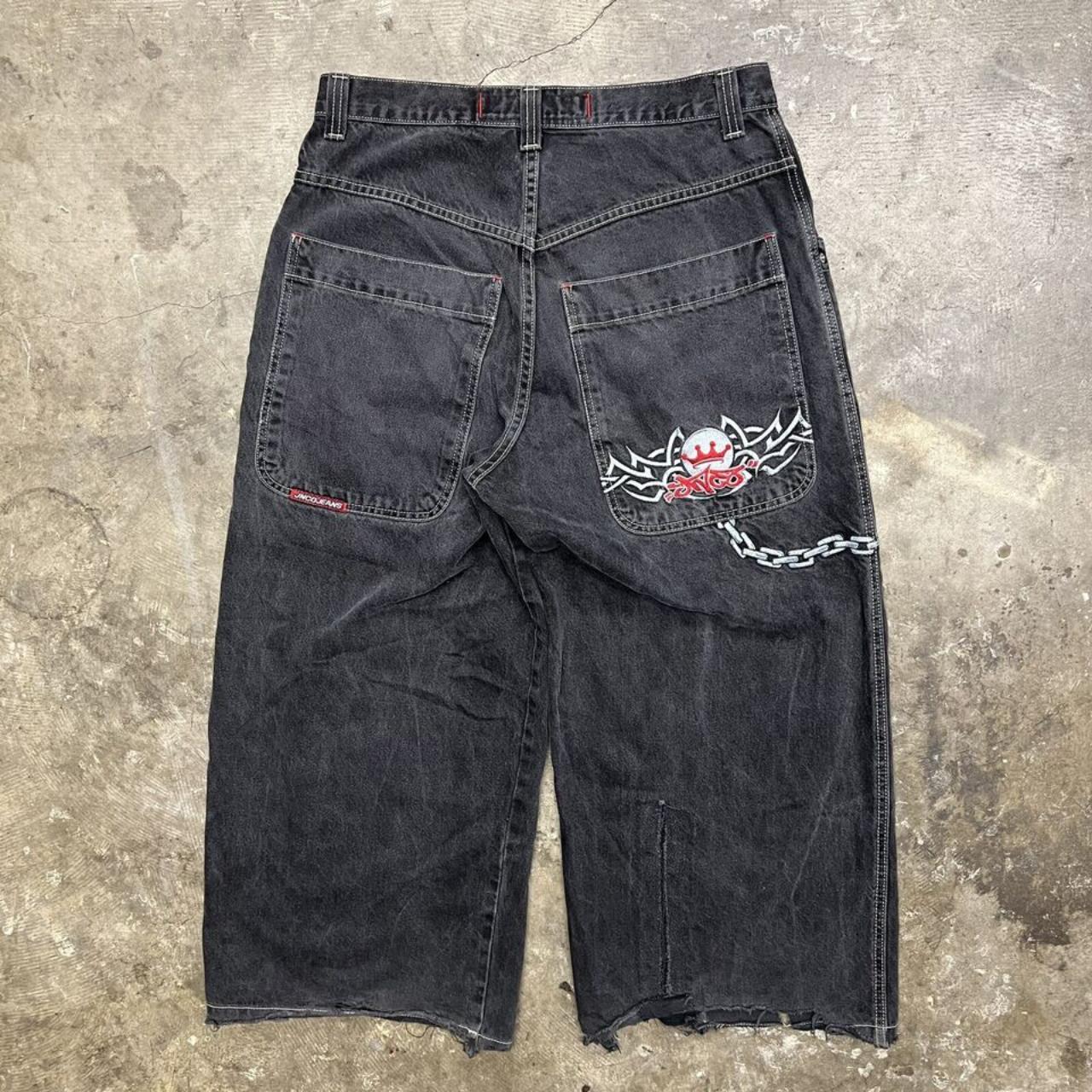 Vintage JNCO Jeans Chain Wallet Embroidered 90s Y2K... - Depop