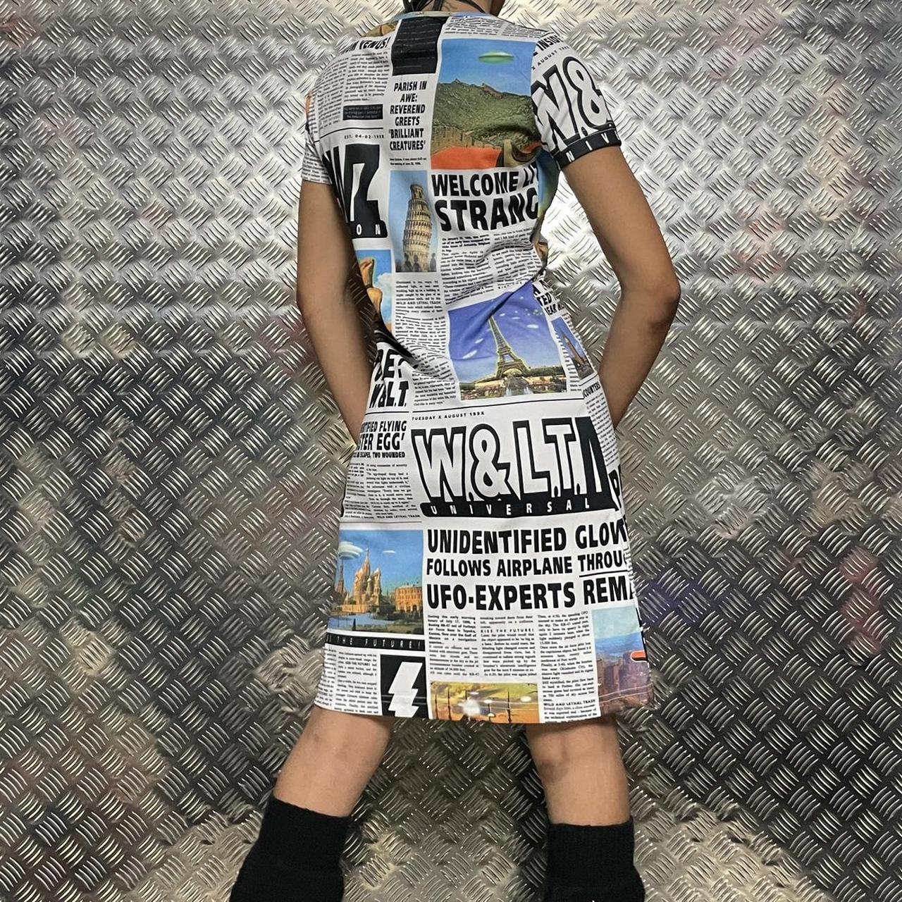 W< ノースリーブシャツ 稲妻 WALTER VAN BEIRENDONCK トップス