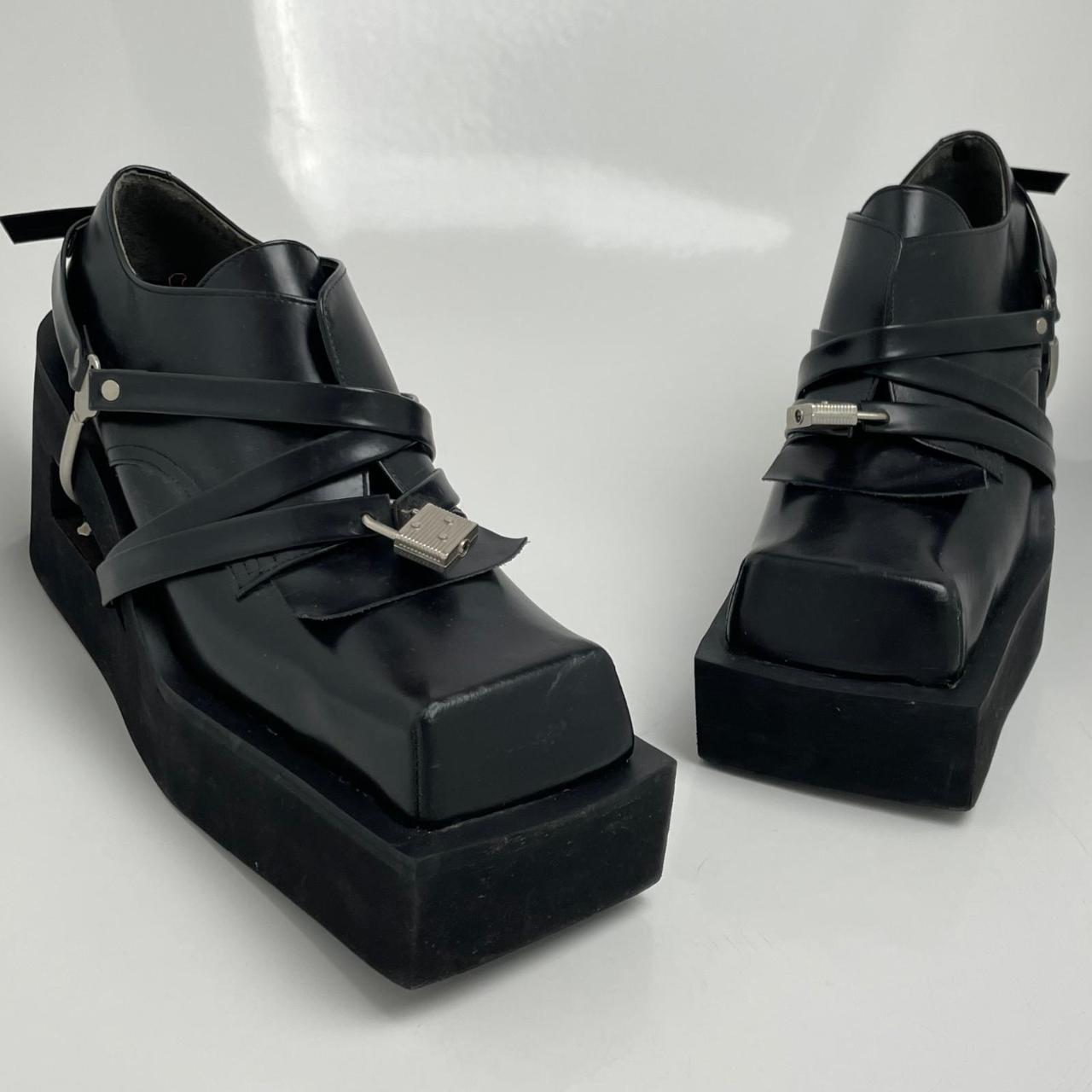 靴 Koji Kuga Chainsaw Toe Heel Loafer Koji Kuga | Grailed
