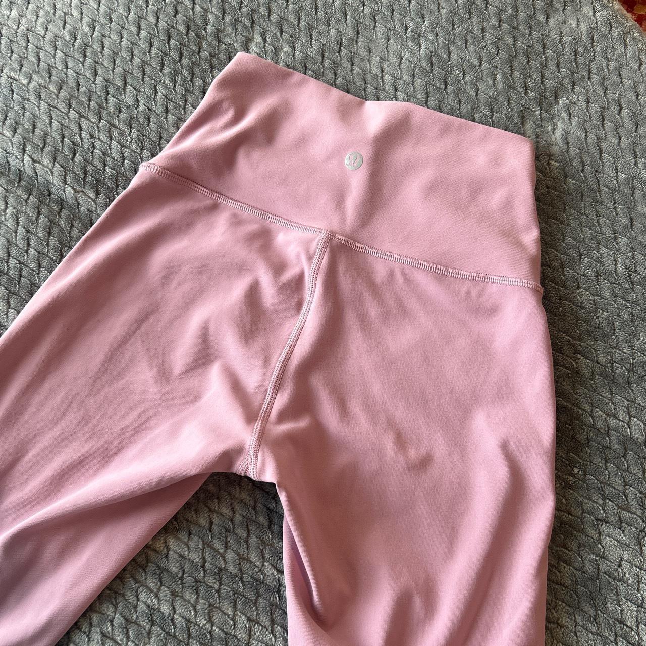 Pink/purple lululemom leggings - Depop