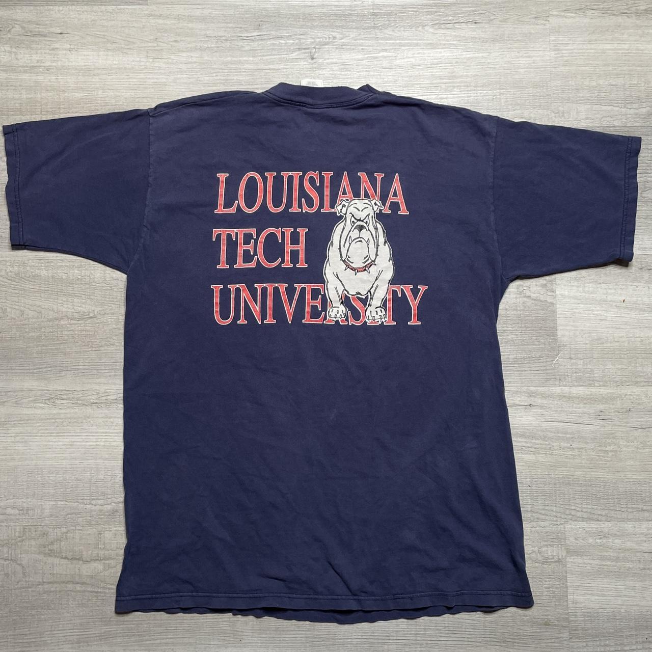 Louisiana Tech Layered Bulldog Tie Dye Shirt – Lagniappe Junk