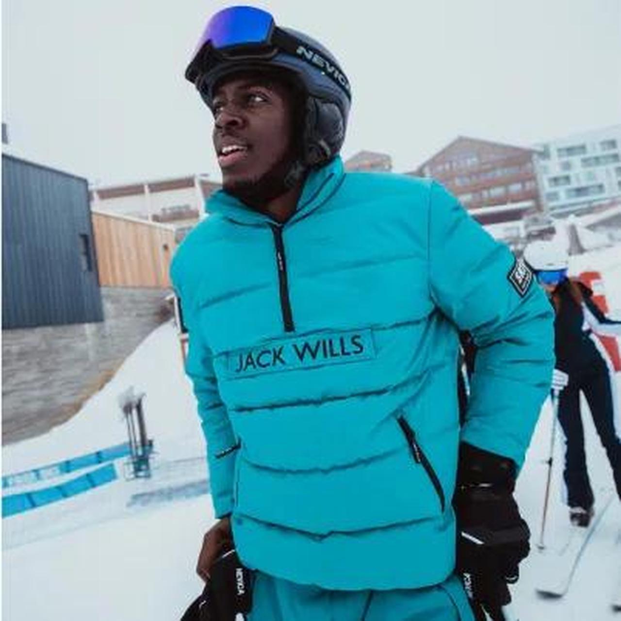 Real cool teal blue jack wills ski jacket in. Depop