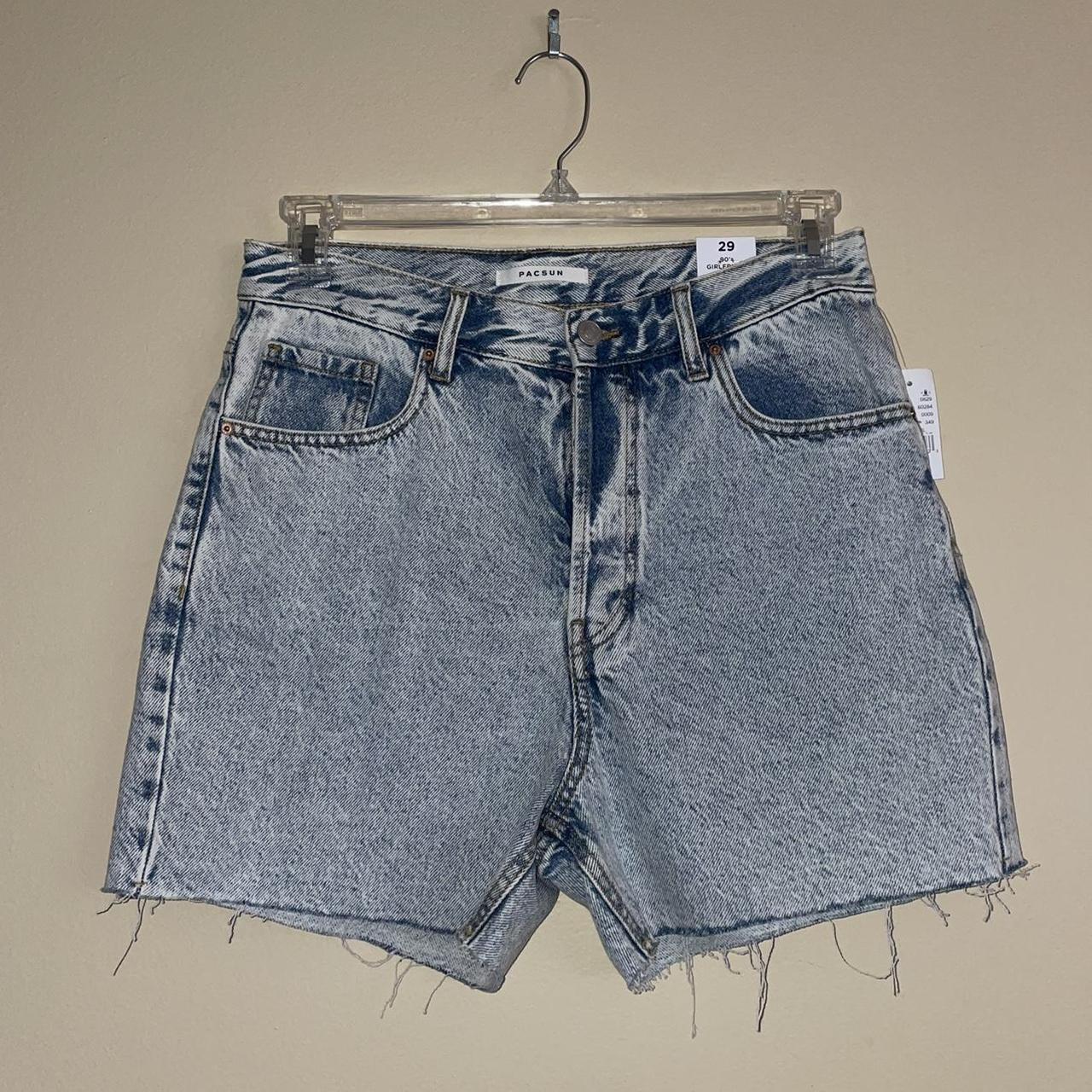 PacSun Women's Blue and White Shorts