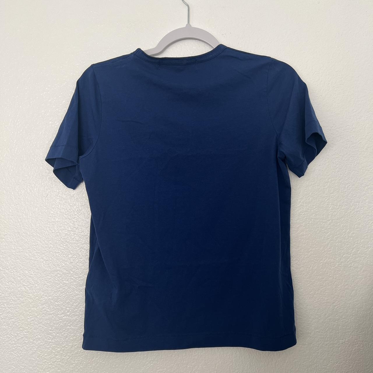 Comme des Garçons Play Women's Blue T-shirt (3)